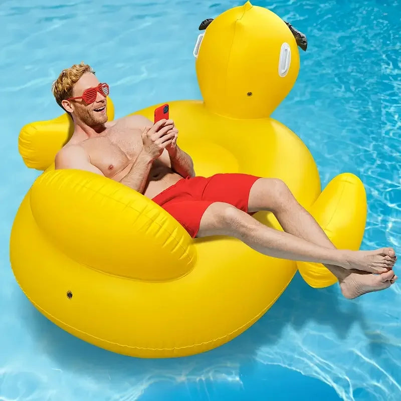 Giant Sunny Duck Pool Float