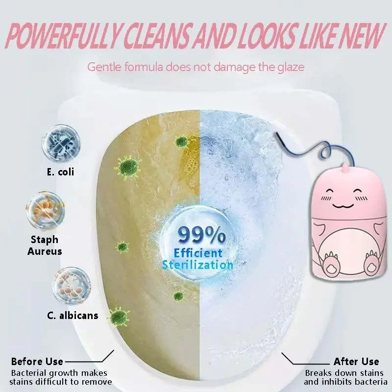 Cute Dinosaur Toilet Bowl Cleaner Bottle