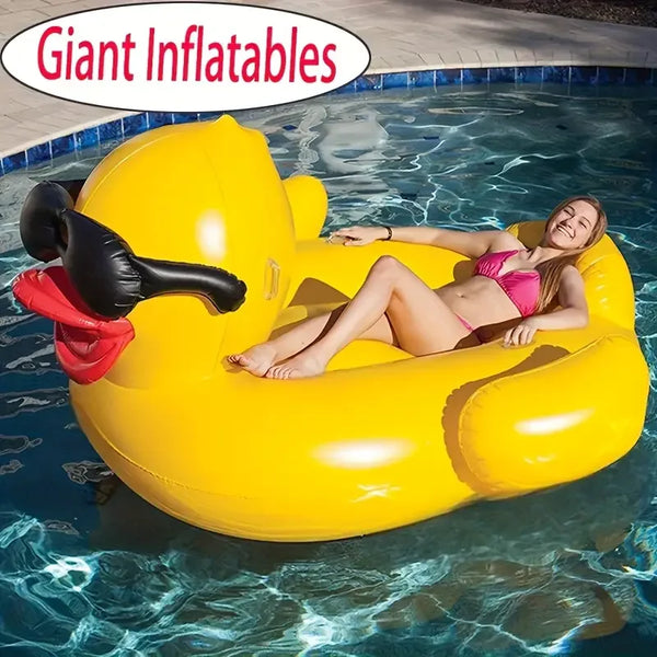 Giant Sunny Duck Pool Float