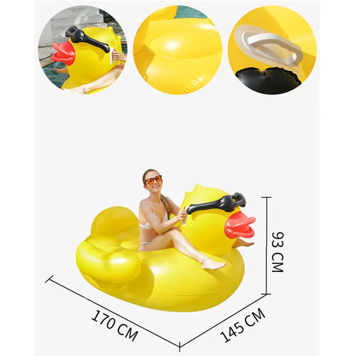 Giant Sunny Duck Pool Float